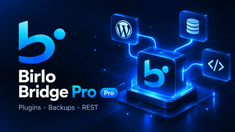 Birlo Bridge Pro para gestionar WordPress desde ChatGPT